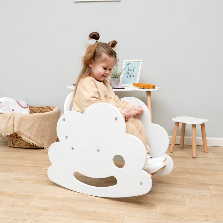 Rocking Cloud - Wooden Rocking Chair