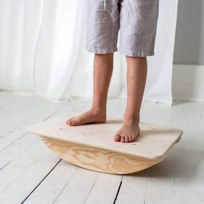 BalanceFlow - Wooden Balancing Board