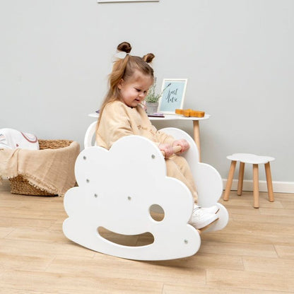 Rocking Cloud - Wooden Rocking Chair