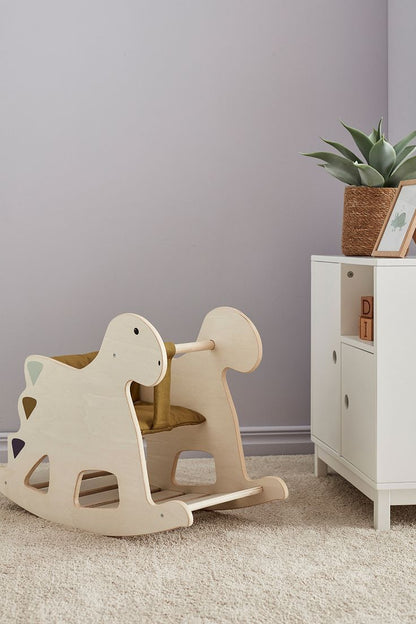 Rockasaur - Wooden Rocking Dino